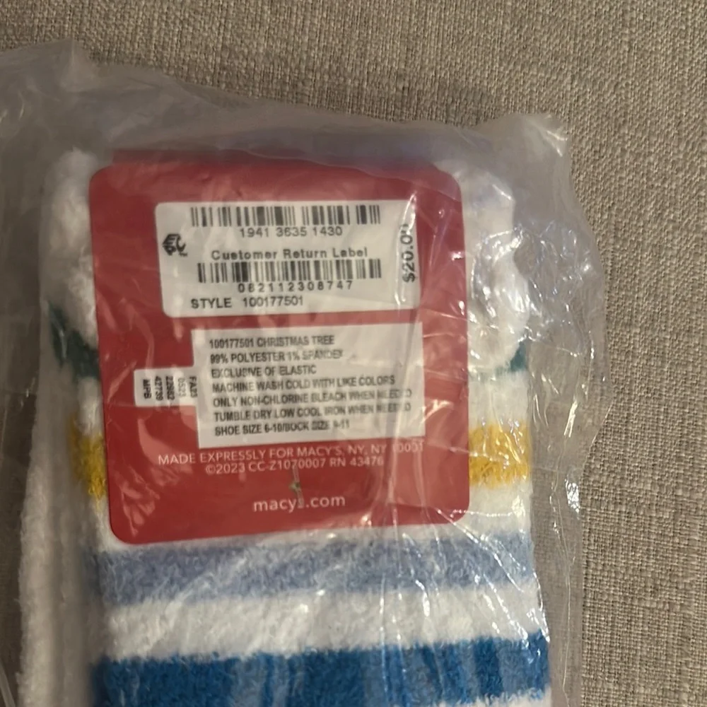 Charter Club cozy socks
